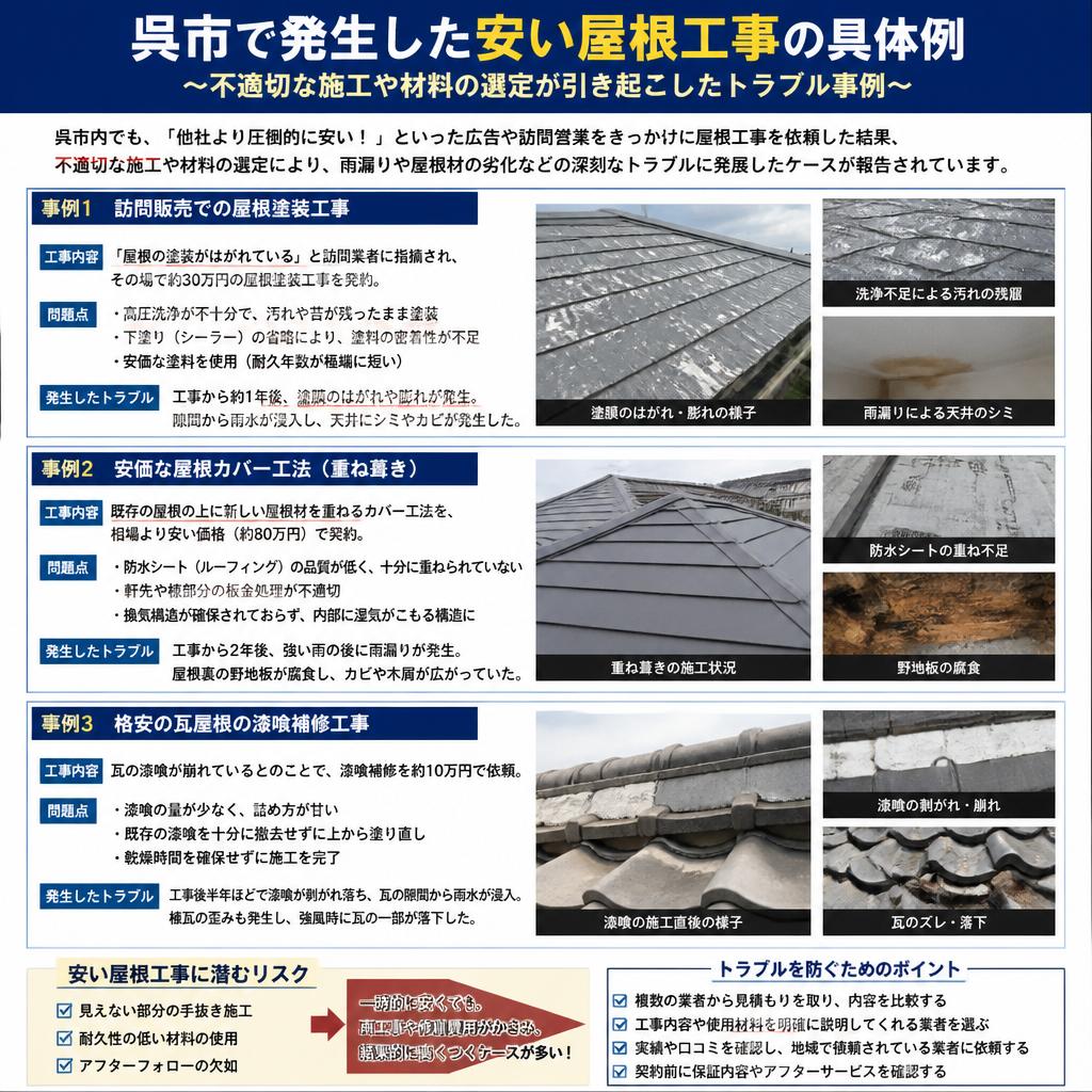 実際にあった呉市のトラブルケース