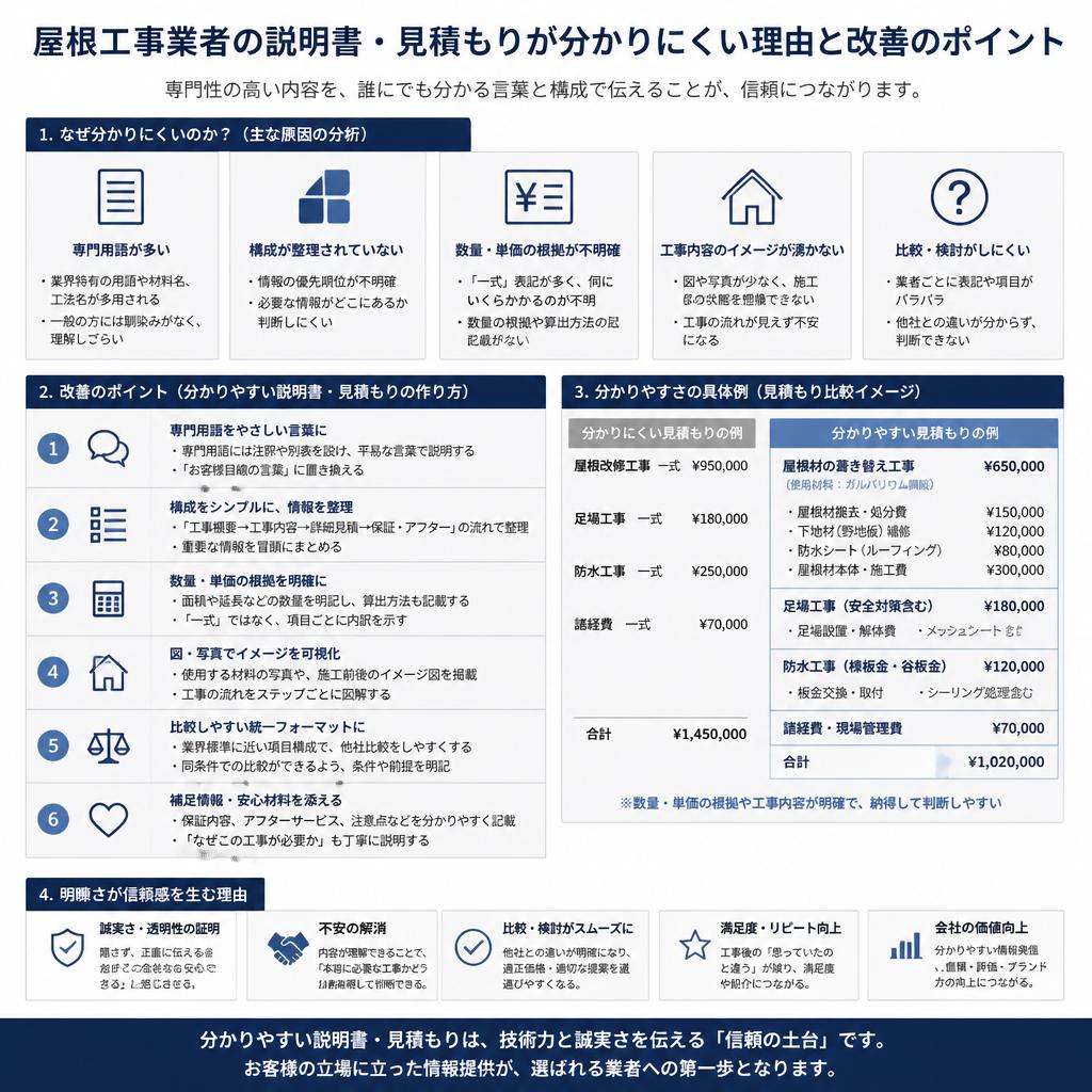 4. 分かりやすい説明を心がける
