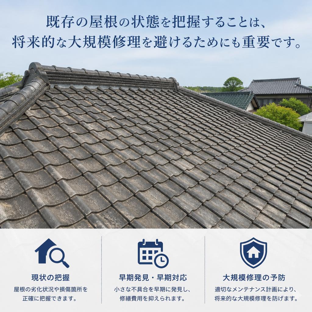 既存屋根の点検理由