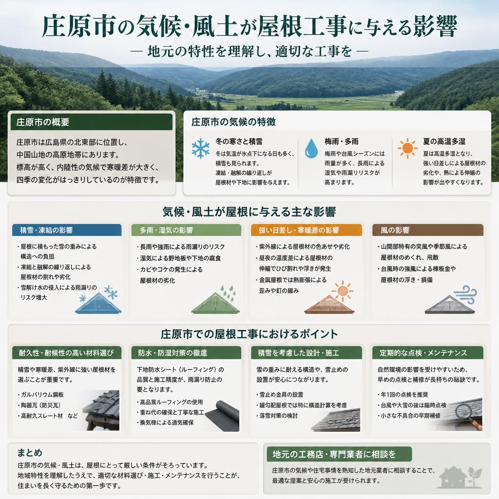 2. 庄原市の屋根事情
