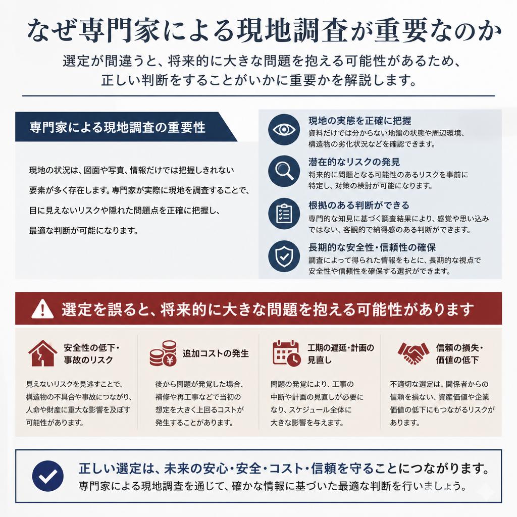 専門的な判断が必要な理由