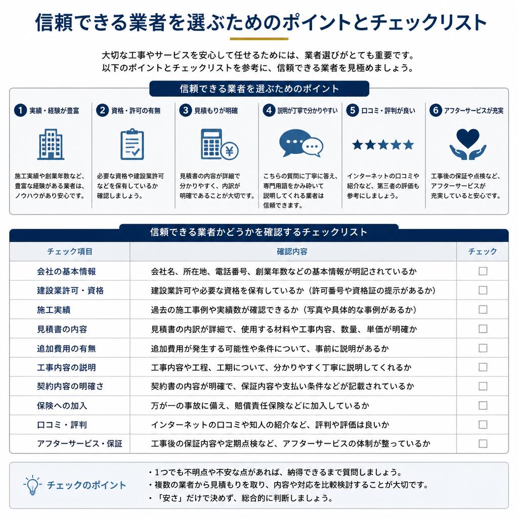 4. 専門業者の選び方