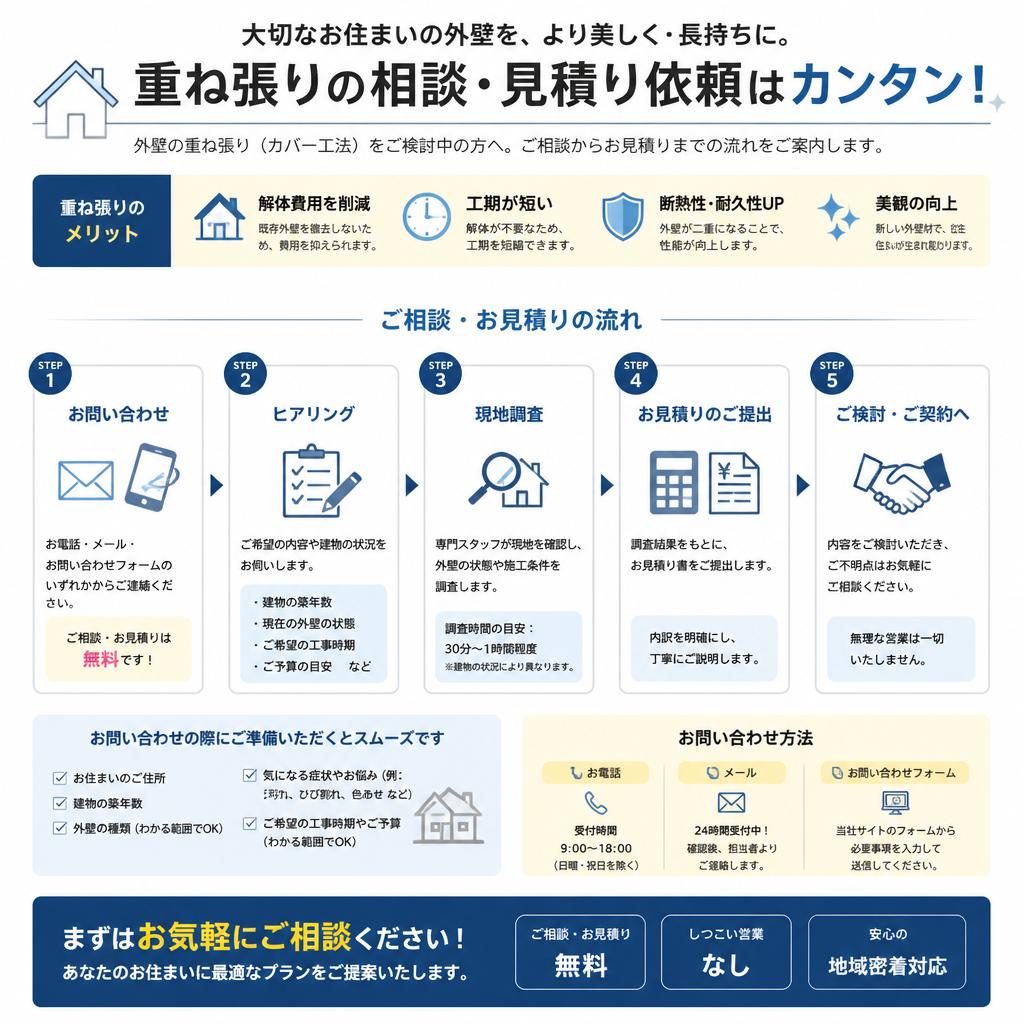 今すぐお問い合わせを！