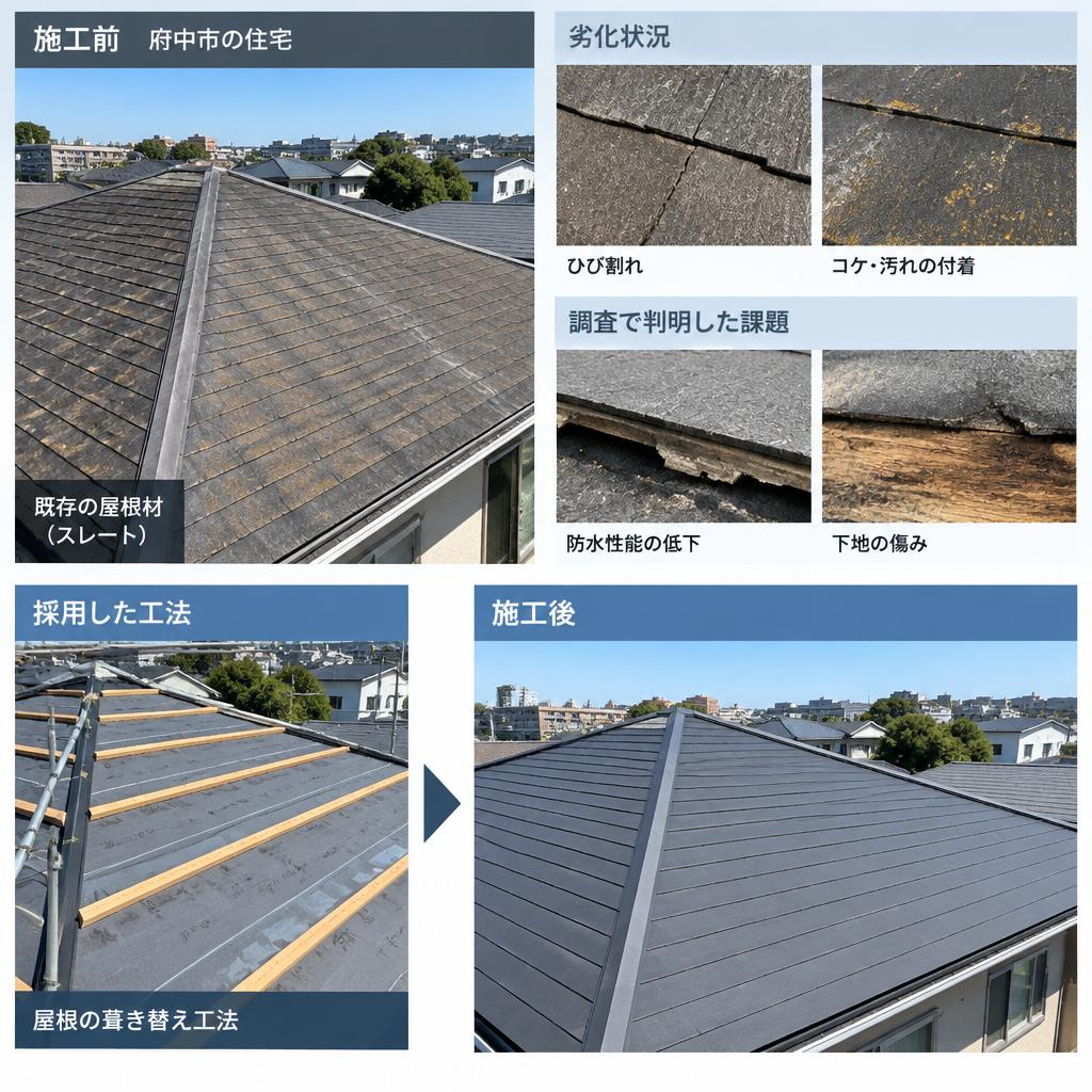 府中市の実例から見る、工法選びで確認したいポイント