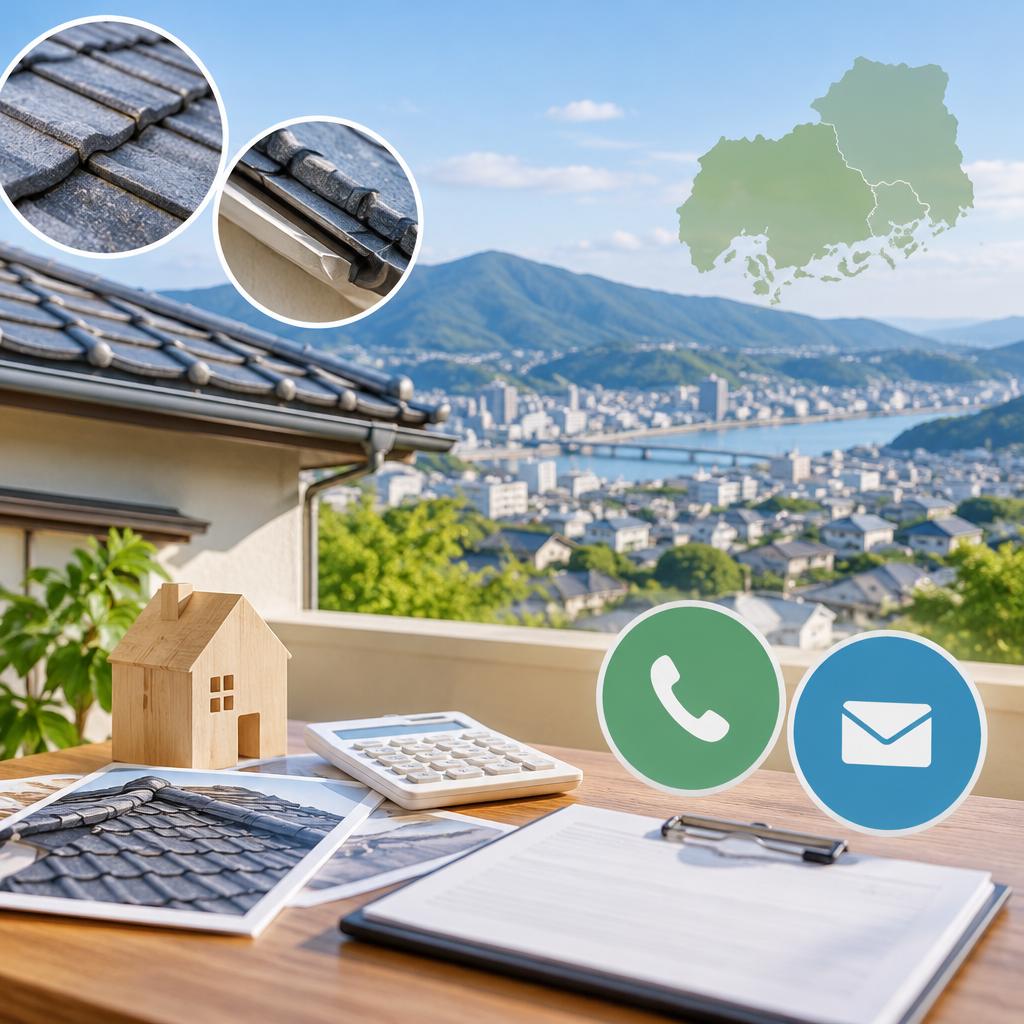 三原市の屋根工事、まずは無料見積もりで費用差の理由を確認