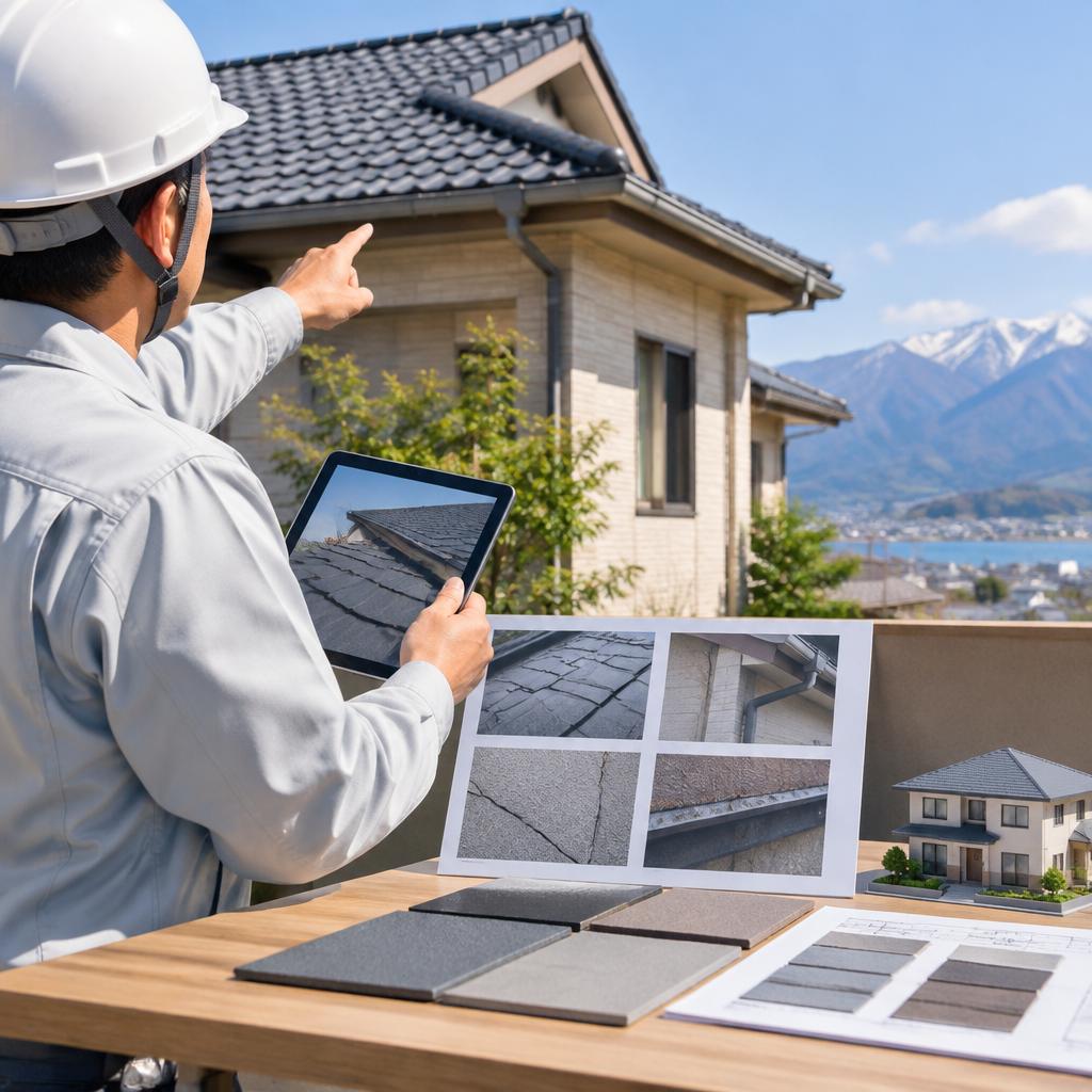 庄原市の住まいに合う屋根工事を、経験ある職人に相談